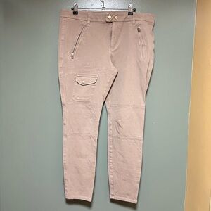 Ralph Lauren Women's Cropped Cargo Pants in Brown Size 14